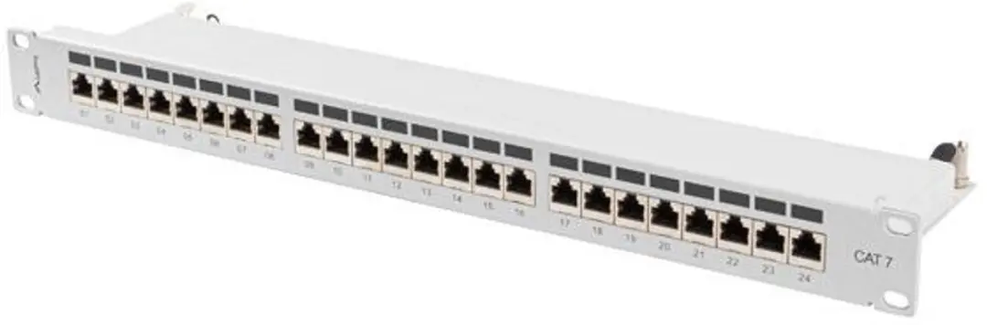 Lanberg Patchpanel 24 Poorts Cat 7 1U