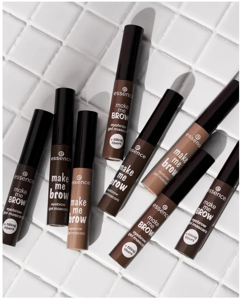Essence Make Me Brow Eyebrow Gel 3x3,8ml - Bruin