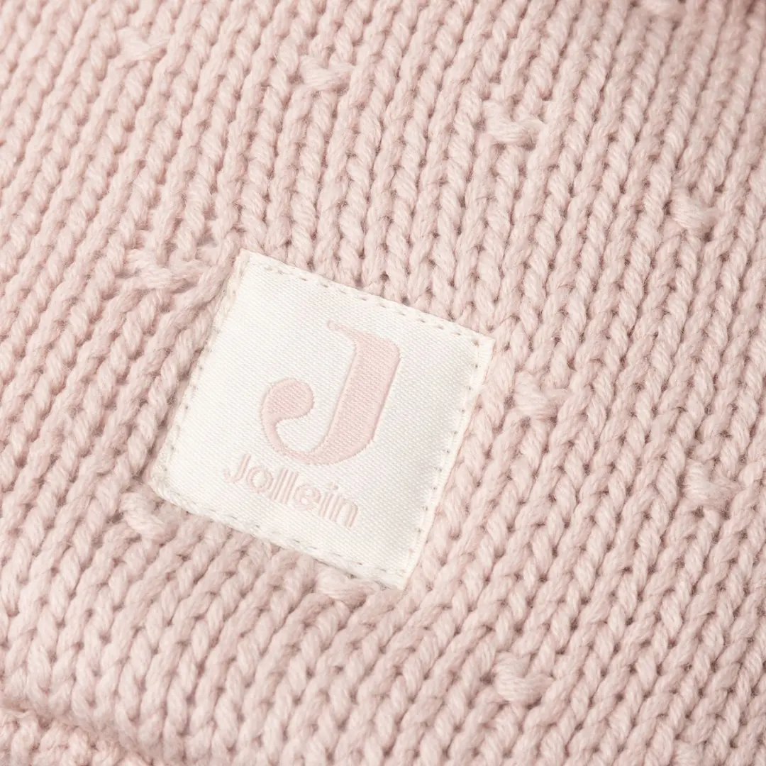 Jollein Commodemandje Sprinkle Knit Silk Rose