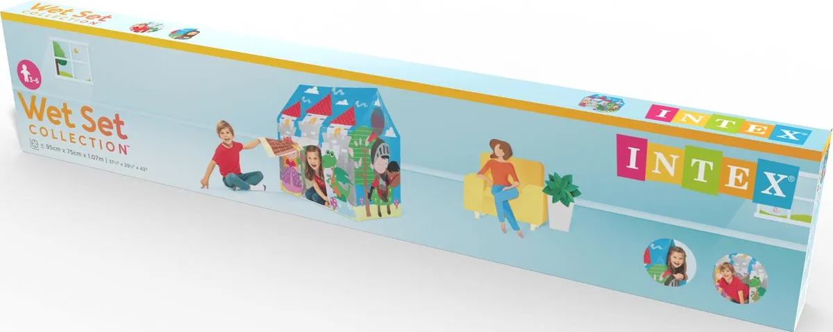 Intex Koninklijk Kasteel Speeltent 45642NP - Multicolor