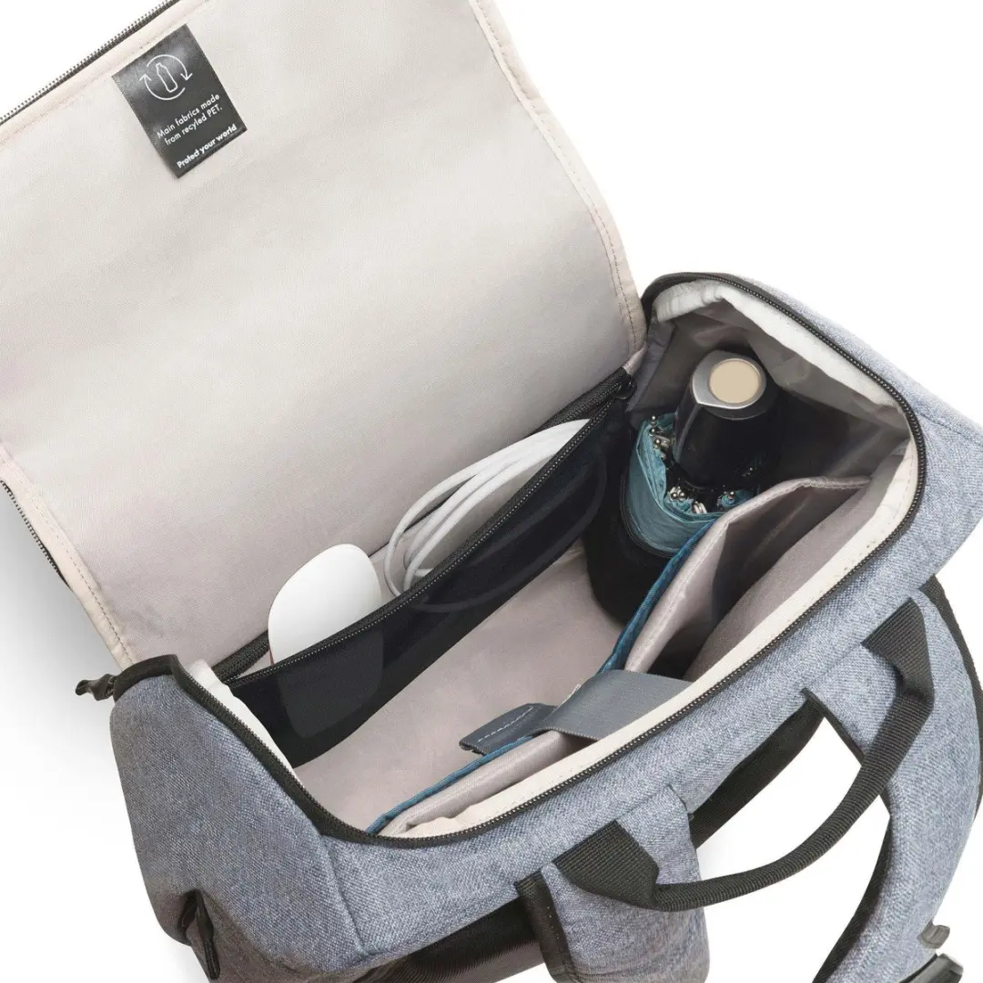 Dicota D31875-RPET Laptoptas 15.6" - Blauw - afbeelding 2 van 6