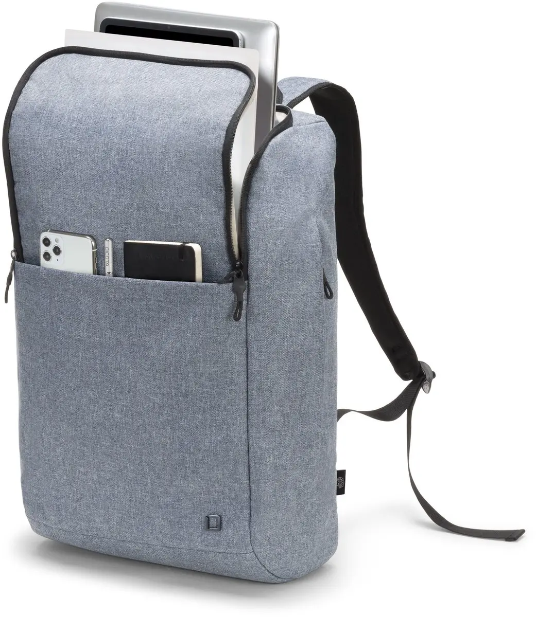 Dicota D31875-RPET Laptoptas 15.6" - Blauw - afbeelding 3 van 6