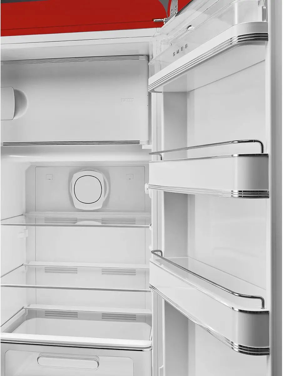 Smeg FAB28RRD6 Combi-Koelkast Vrijstaand 270L - Rood - afbeelding 6 van 6