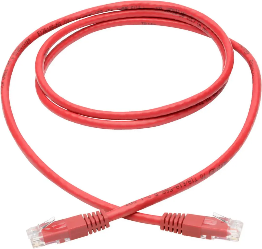 Tripp Lite N200-005-RD Patchkabel Cat5e Rood 1,5m