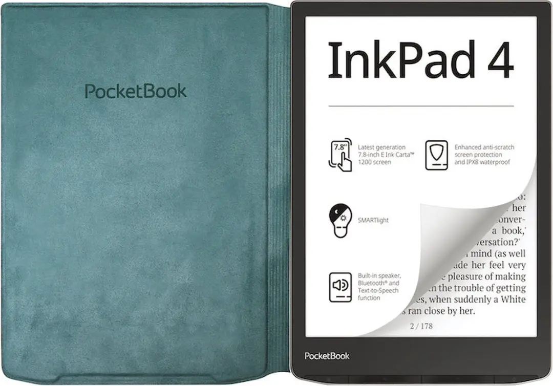 PocketBook Flip Cover InkPad 4/Color 3/Color 2 - Groen