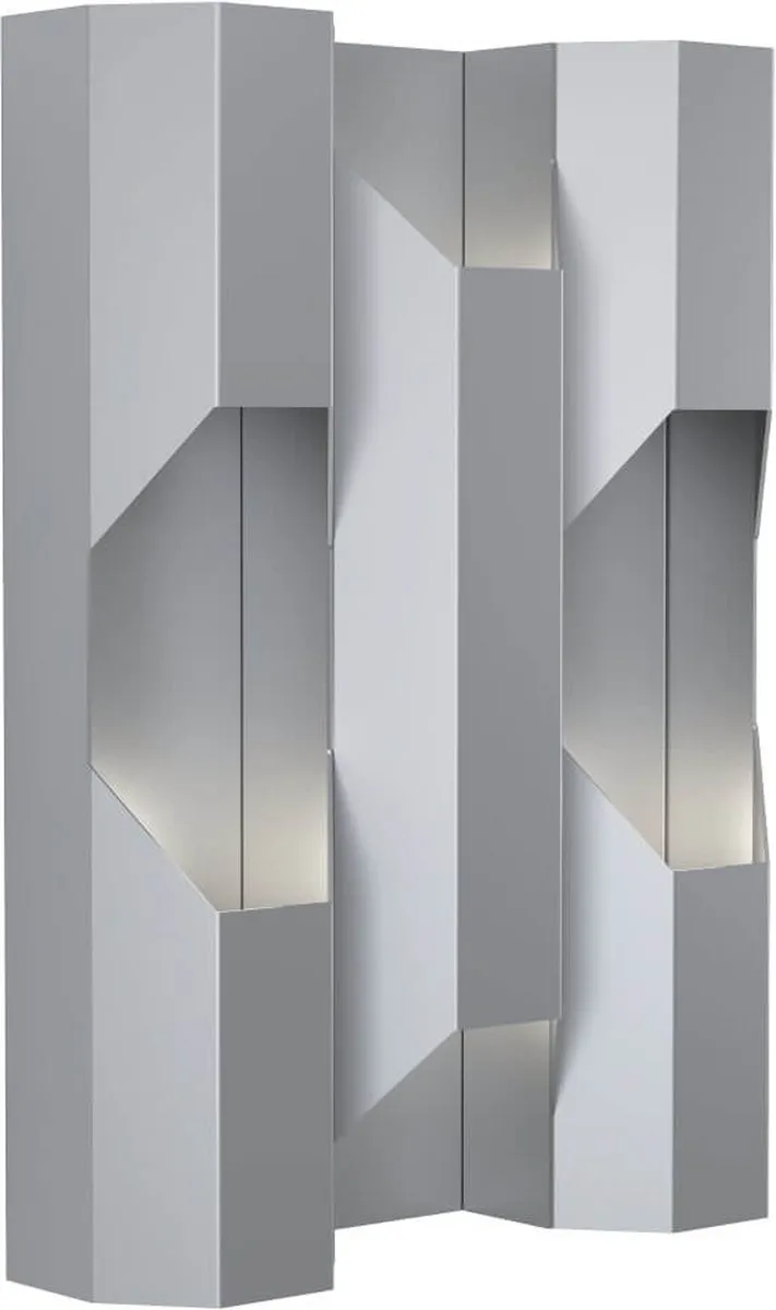 Eglo Zinacua Wandlamp GU10 - 4x 4,5W - Ø22,5cm - Zilver - afbeelding 6 van 6