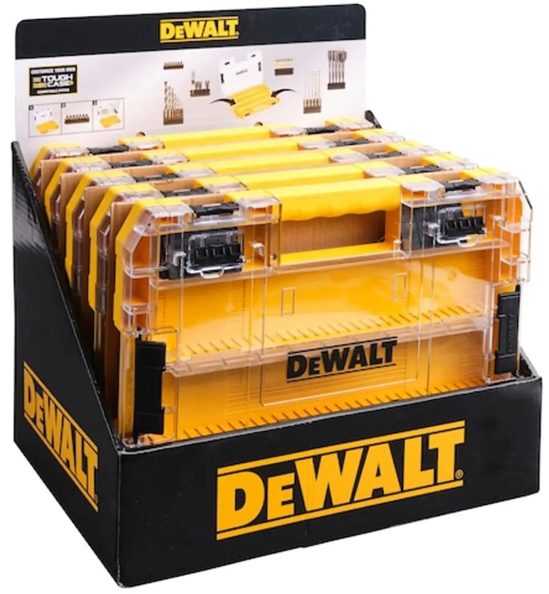 DeWalt Tough Case Organiser DT70839 - Geel