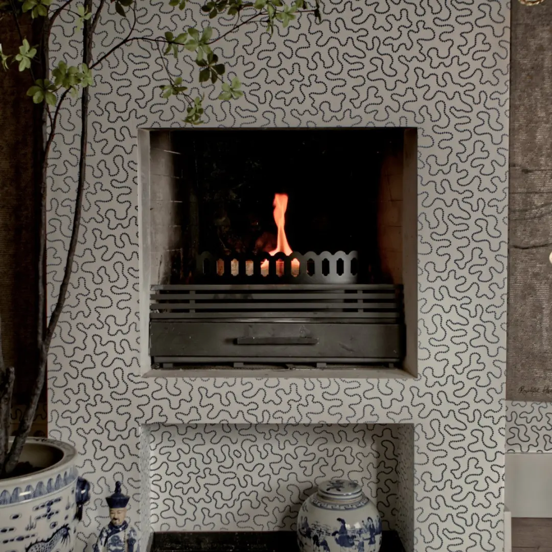Tenderflame Classic Design Haard 2000W - Zwart - afbeelding 3 van 5