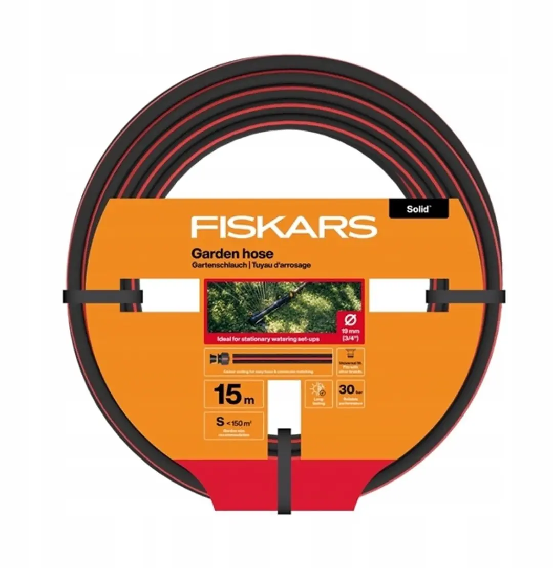 Fiskars Solid Tuinslang 15m