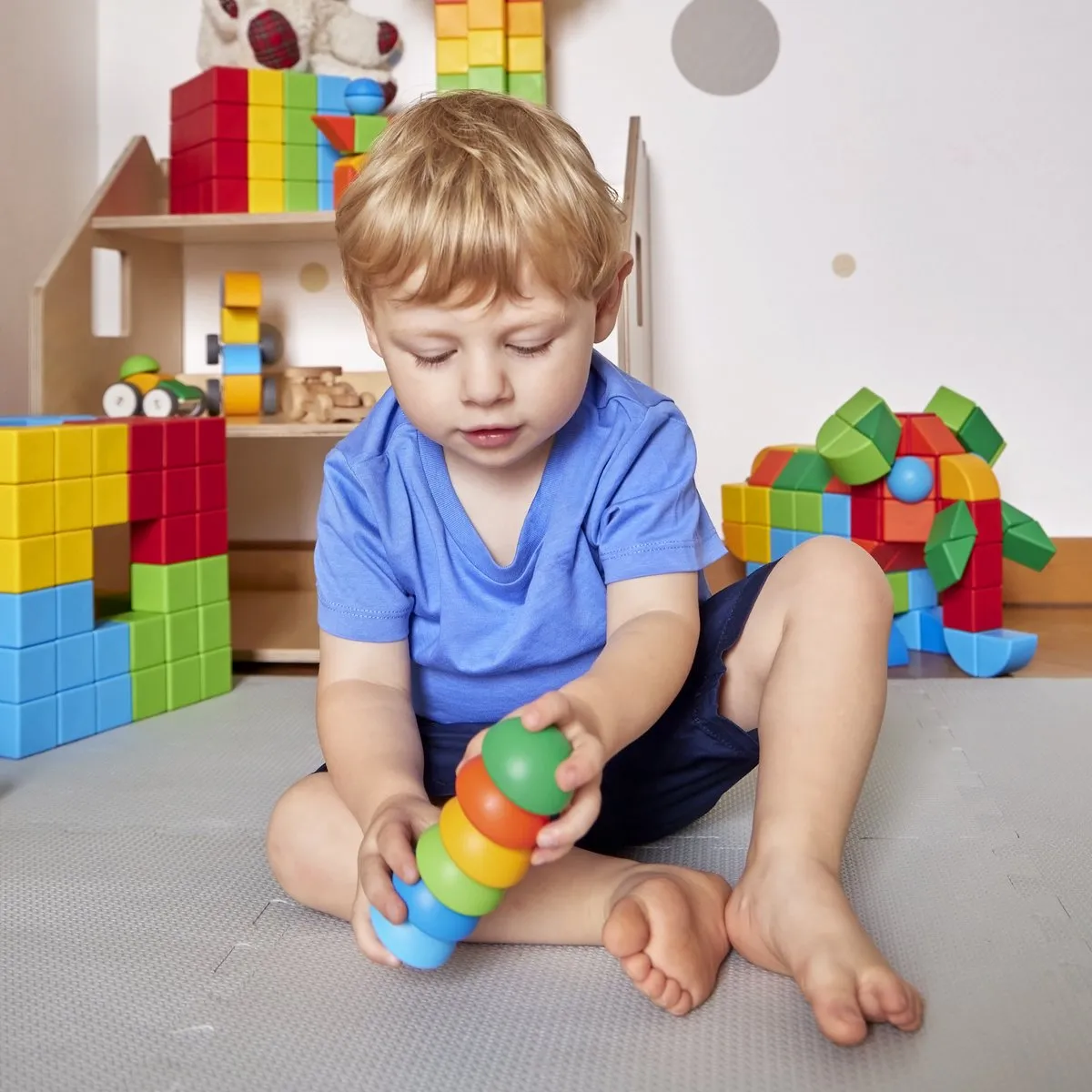 Geomag MagiCube Magnetische Bouwblokken 6-delig - Multicolor