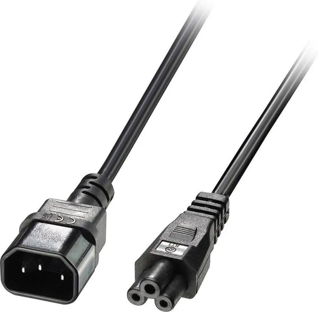Lindy Stroomkabel C14 naar C5 3.0m