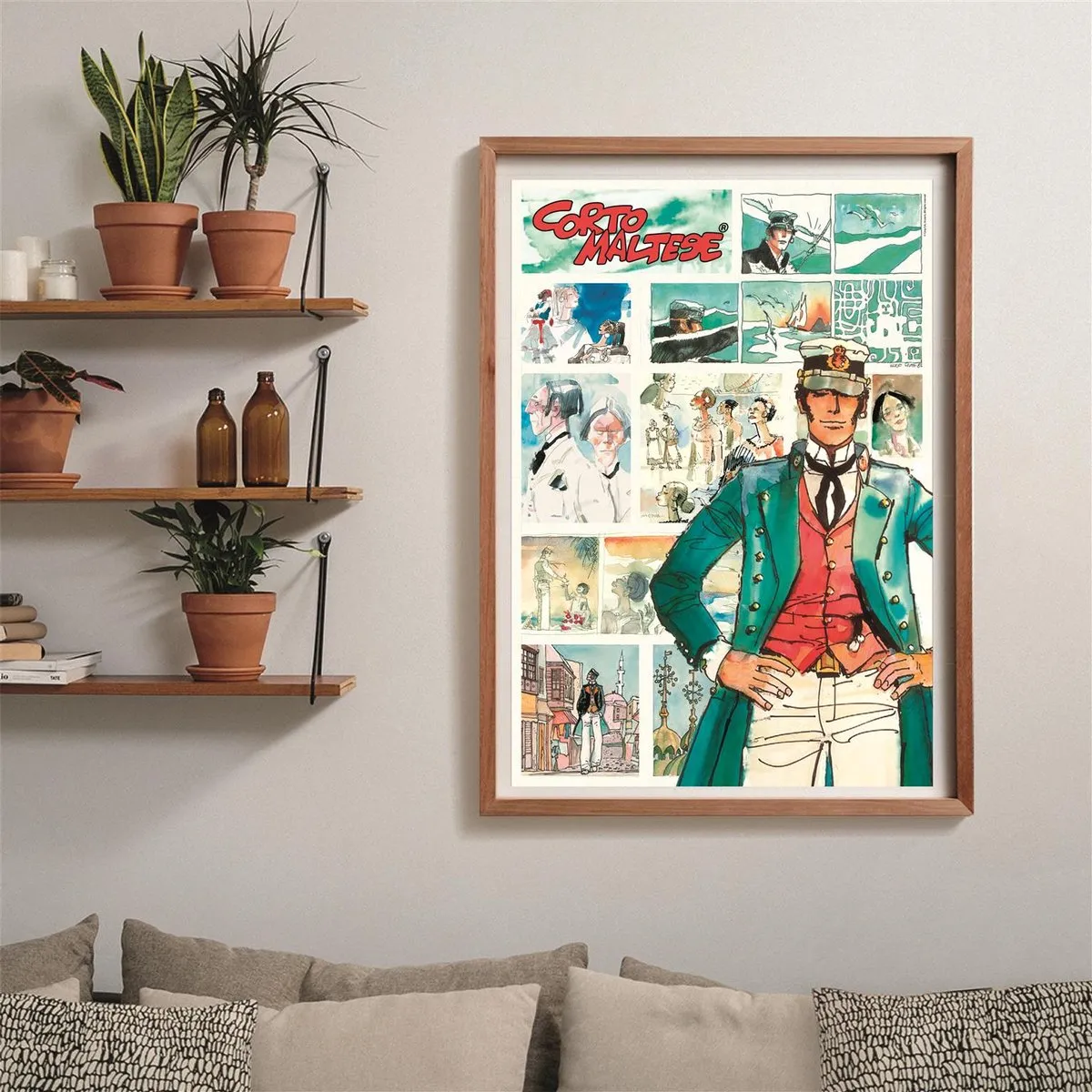 Clementoni Corto Maltese Kerstpuzzel 1000 Stuks - 2 Stuks