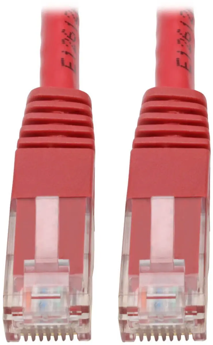 Tripp Lite N200-001-RD Netwerkkabel Cat6 0,31m