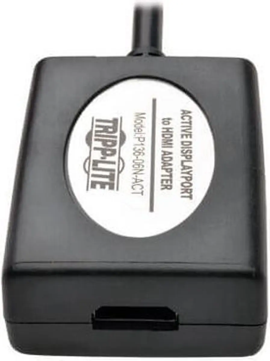 Tripp Lite P136-06N-ACT Actieve Video-omzetter - Zwart