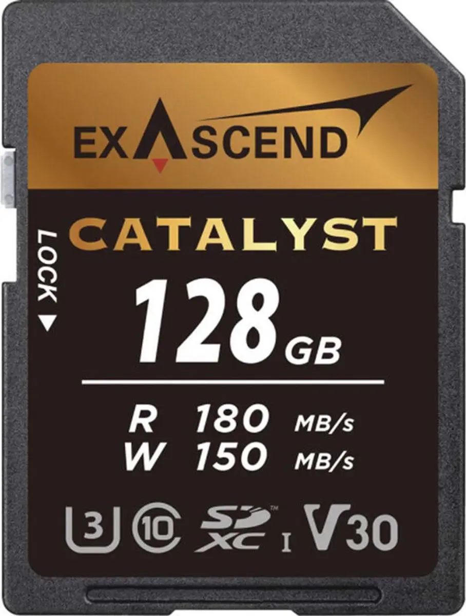 Exascend Catalyst 128GB SD-kaart UHS-I V30