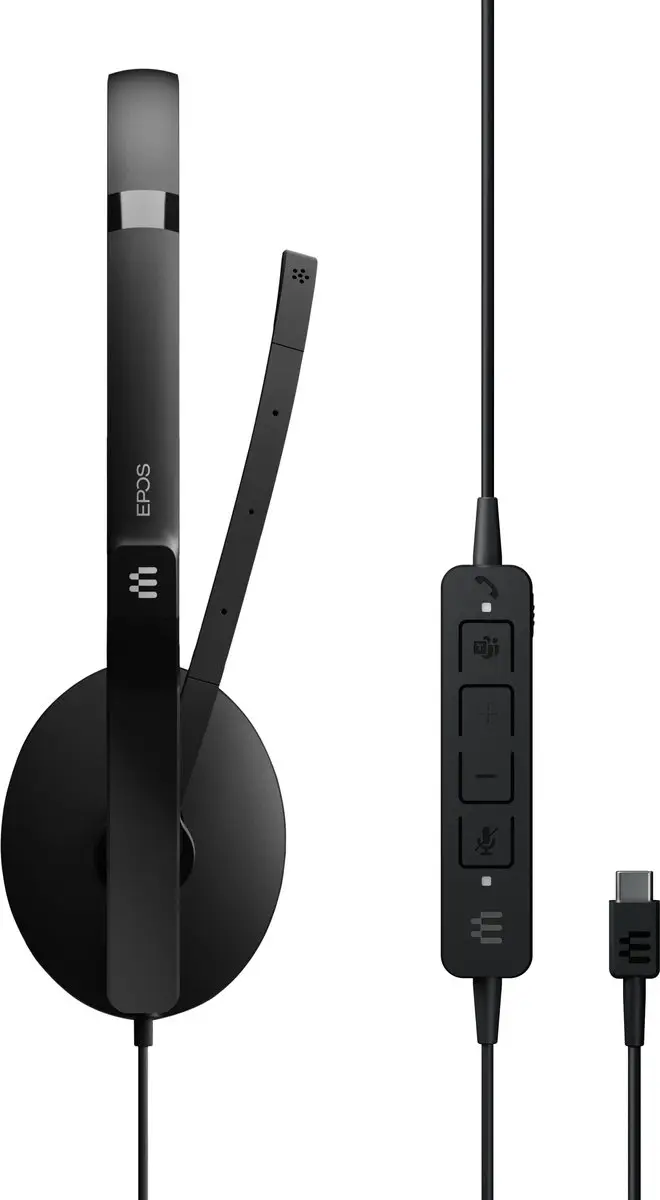 EPOS 1000221 USB-C Headset - Zwart - ANC - Microsoft Teams - afbeelding 2 van 6