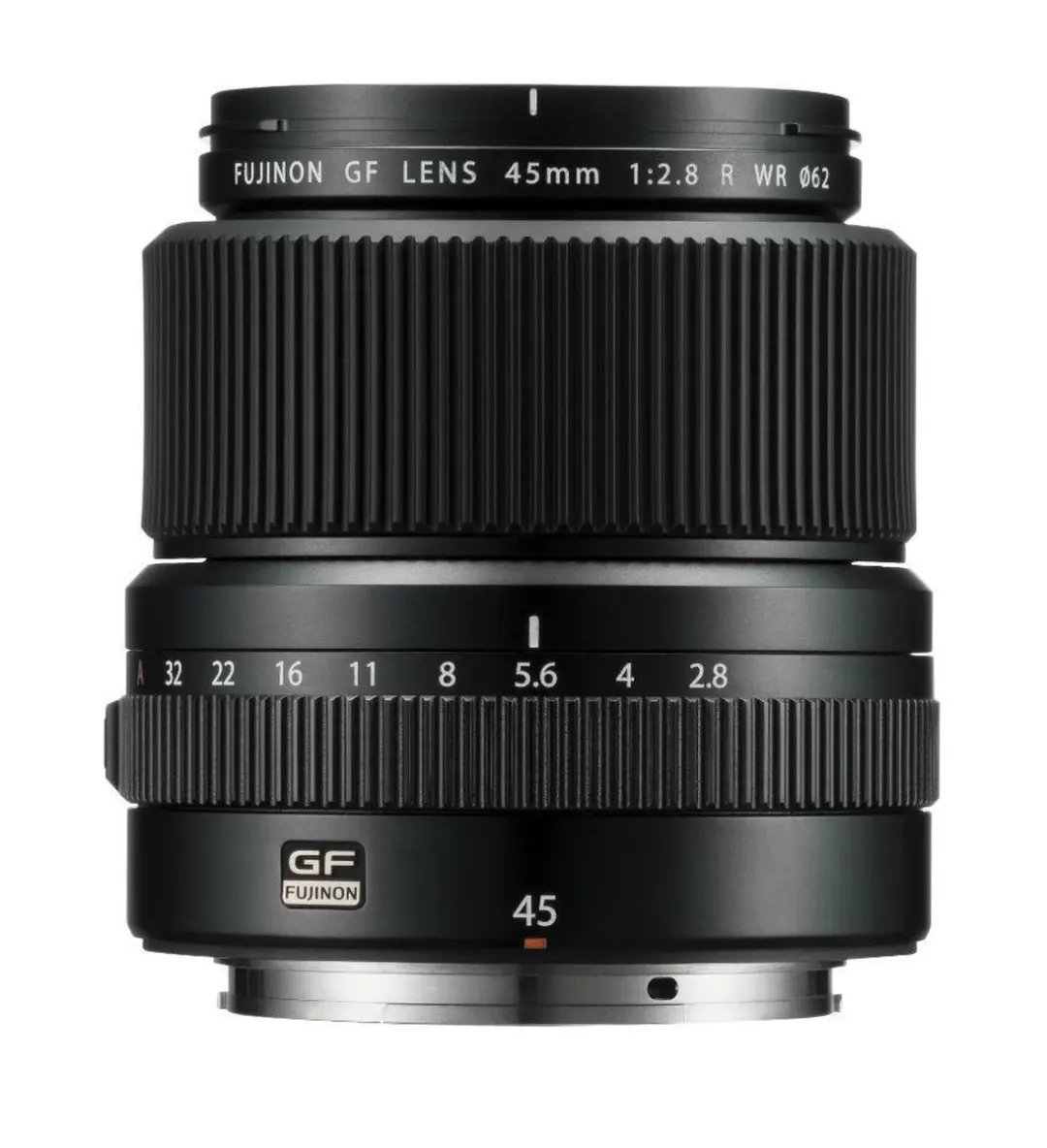 Fujifilm GF 45mm f/2.8 R WR - 62mm - Zwart