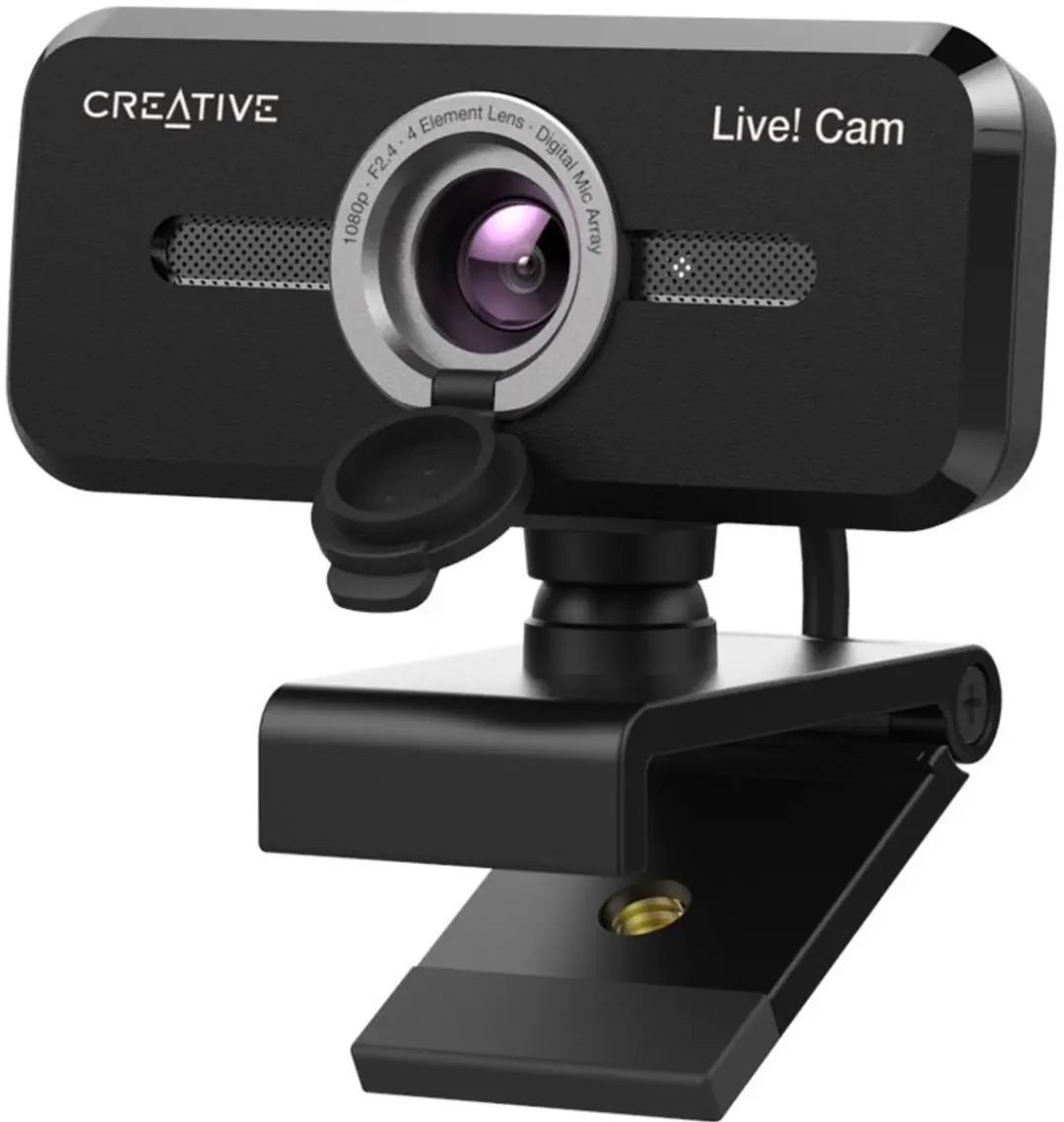 Creative Live!Cam Sync 1080P V2 Webcam - Zwart