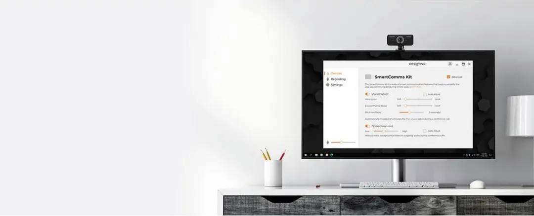 Creative Live!Cam Sync 1080P V2 Webcam - Zwart