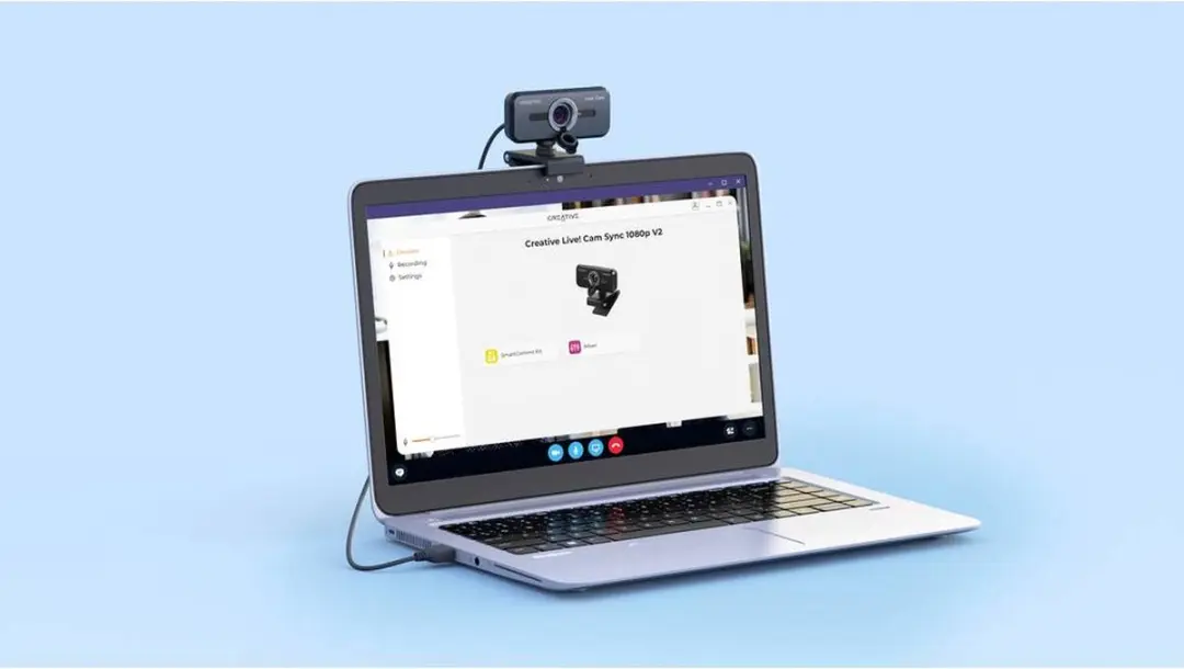 Creative Live!Cam Sync 1080P V2 Webcam - Zwart