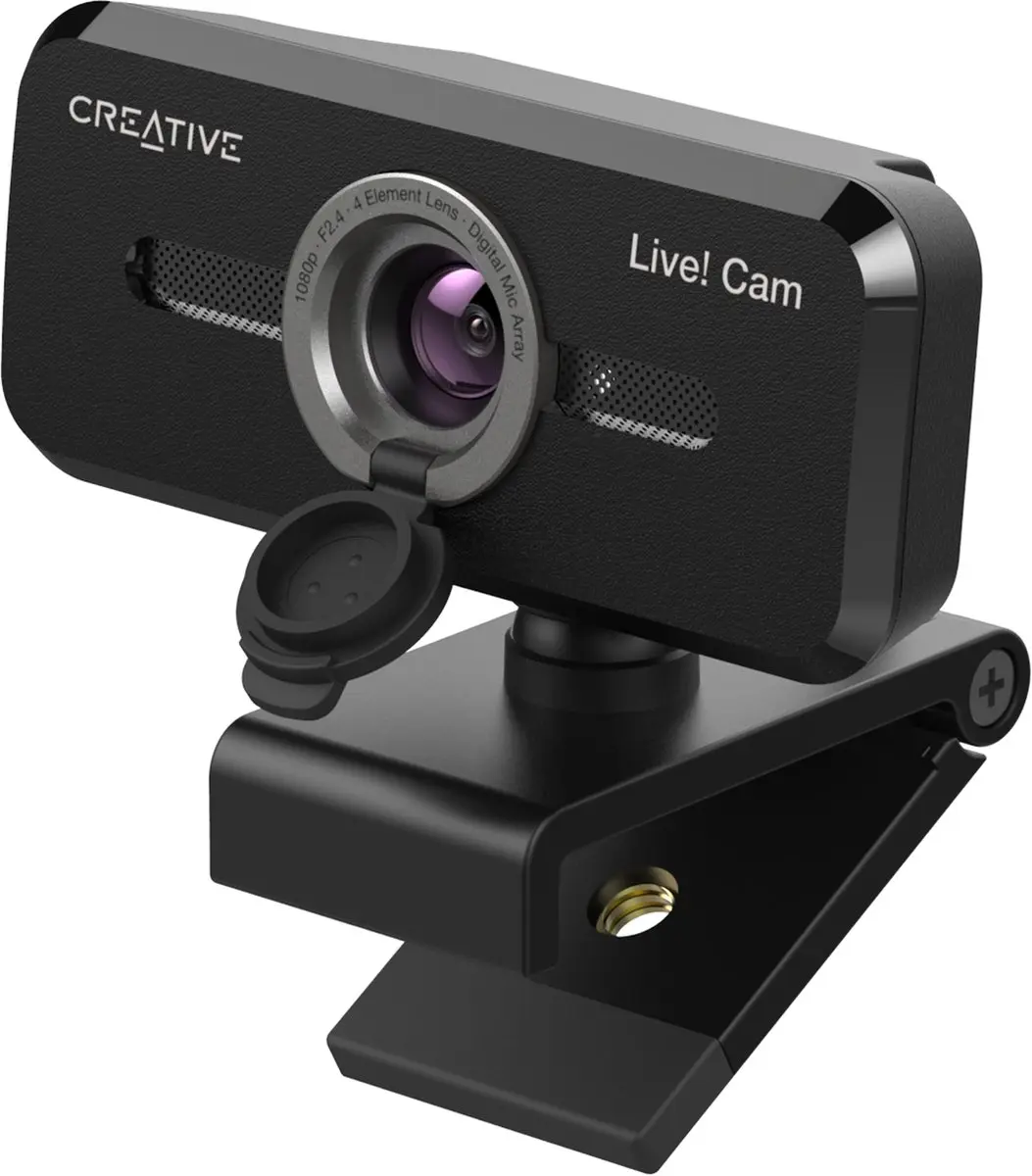 Creative Live!Cam Sync 1080P V2 Webcam - Zwart