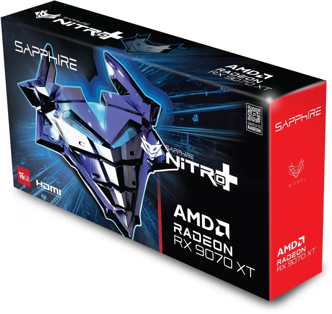 Sapphire NITRO+ Radeon RX 9070 XT 16GB