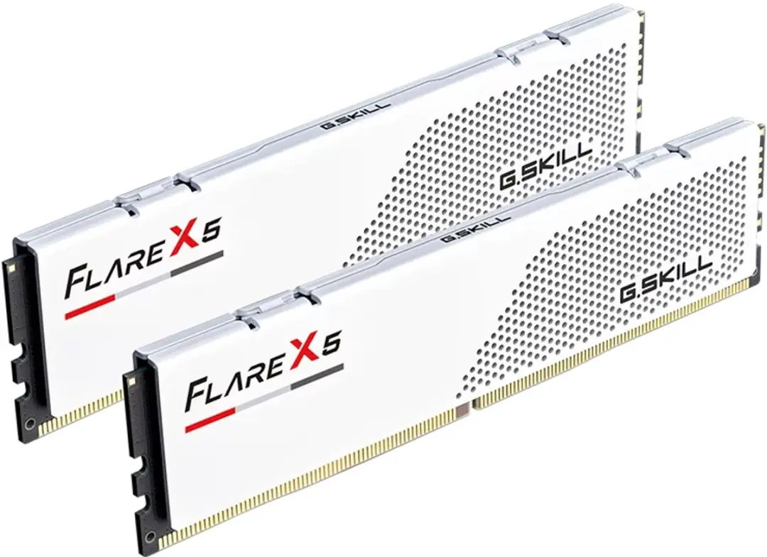 G.Skill FLARE X5 F5-6000J3036F24GX2-FX5W DDR5 Geheugen 48GB - 2x24GB - Wit
