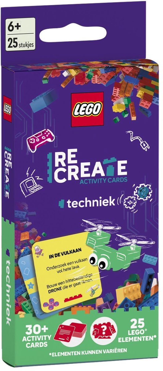 Lego ReCreate Activity Cards: Techniek