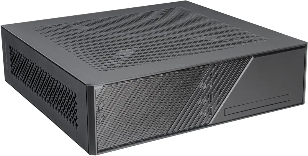 SilverStone MILO 12 SST-ML12B Mini Tower - Zwart