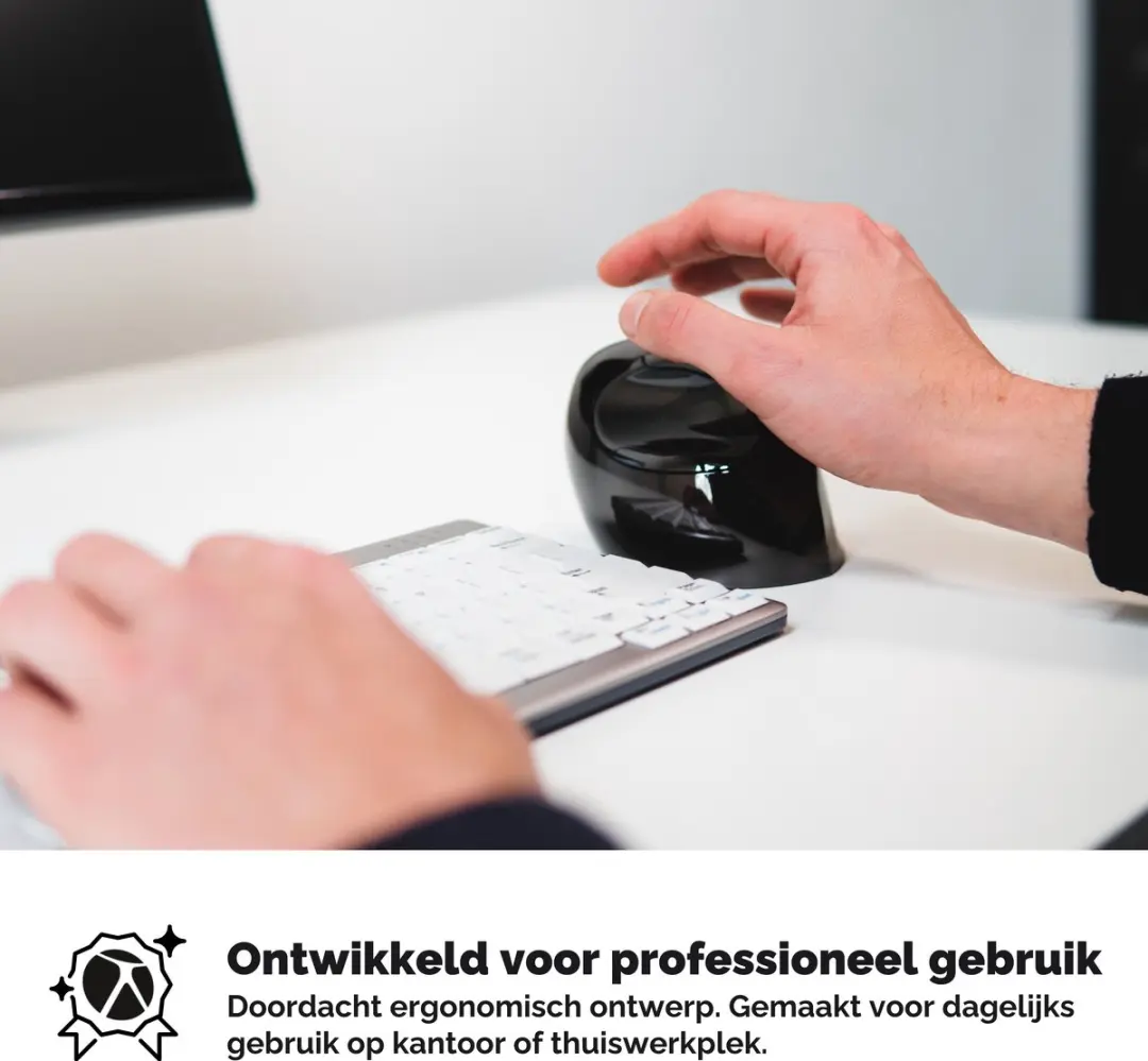 Evoluent VMDSW Verticale Muis - Small - Zwart