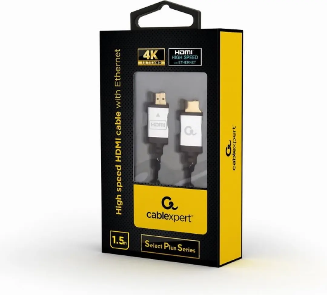 Cablexpert HDMI Select Plus CCB-HDMIL-1.5M - 1.5m - Zwart