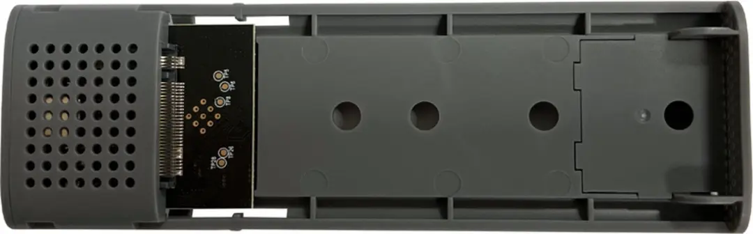 LC-Power LC-M2-C-MULTI-2 M.2 SSD Adapter - Grijs