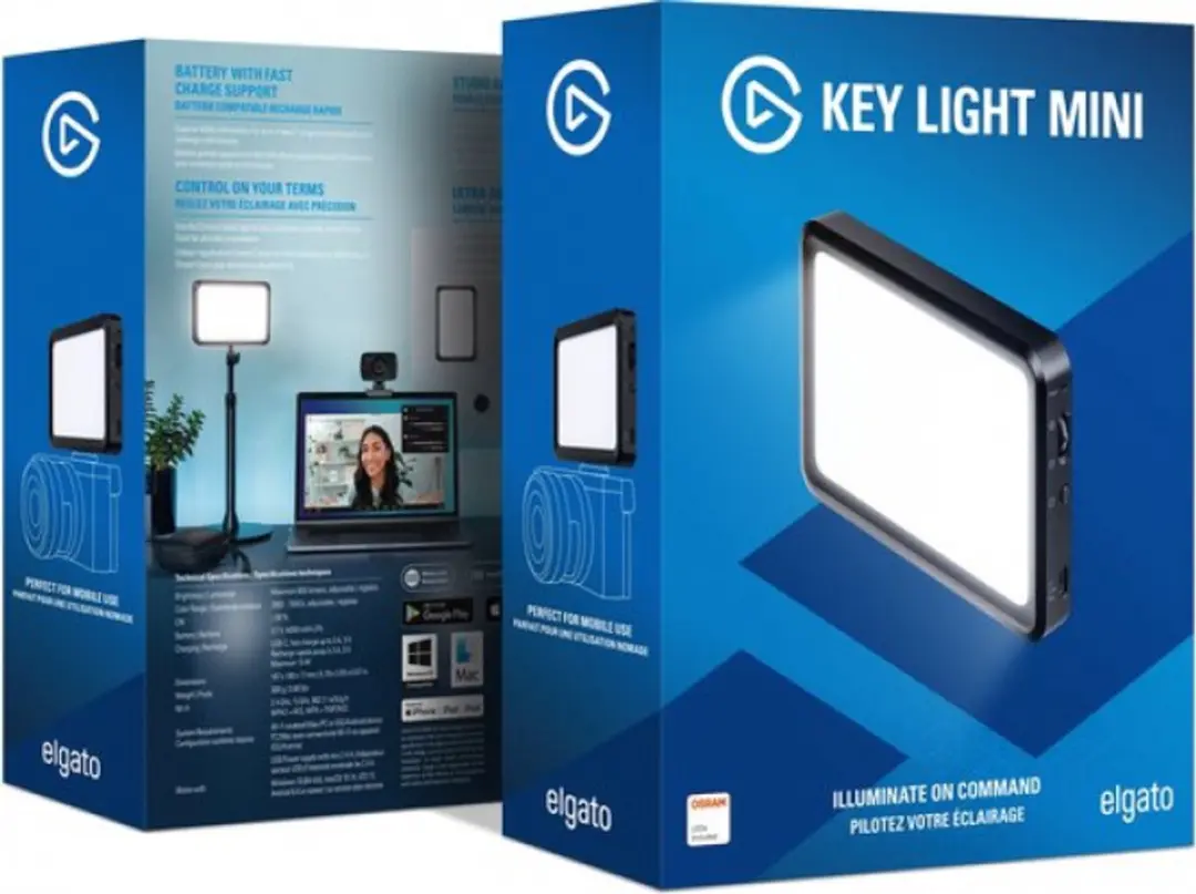 Elgato Key Light Mini 10LAD9901 - 15W - Zwart