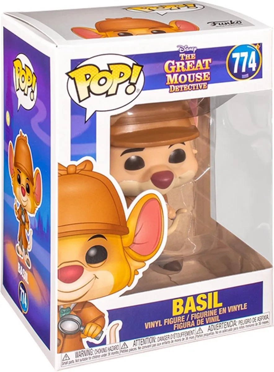 Funko Pop! Disney The Great Mouse Detective Basil #774