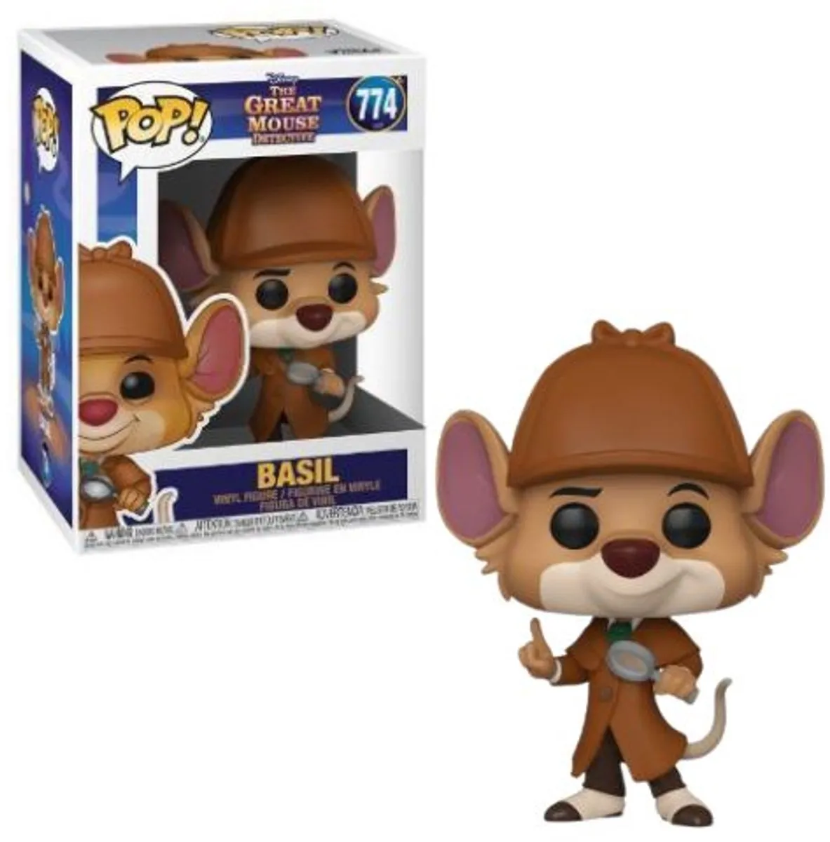 Funko Pop! Disney The Great Mouse Detective Basil #774