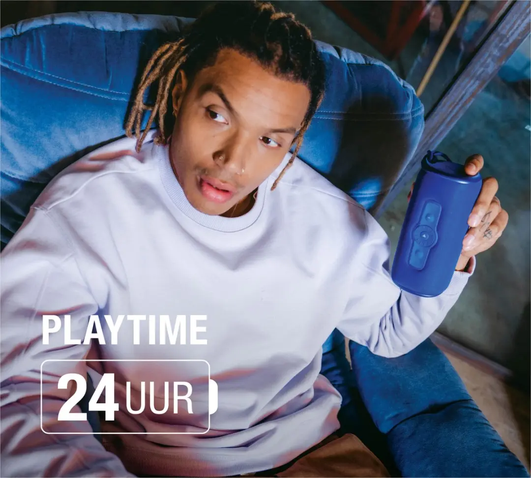 Fresh 'n Rebel Bold M2 Waterdichte Bluetooth Speaker - 24 uur - Dreamy Lilac - afbeelding 6 van 6