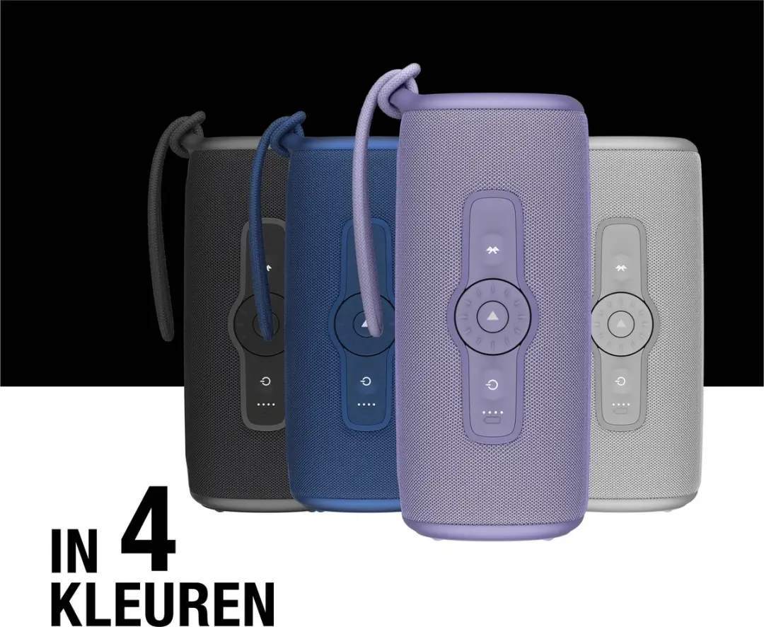 Fresh 'n Rebel Bold M2 Waterdichte Bluetooth Speaker - 24 uur - Dreamy Lilac