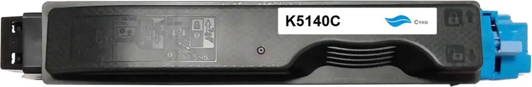Kyocera TK-5140C Compatibele Toner Cyaan 5000 Pagina's