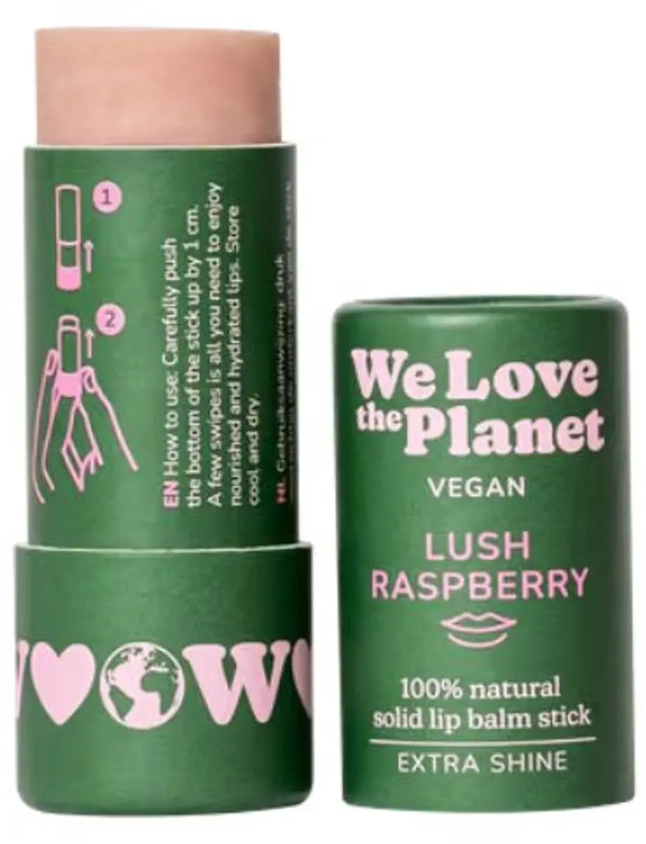 We Love The Planet Lip Balm Lush Raspberry 4.9g