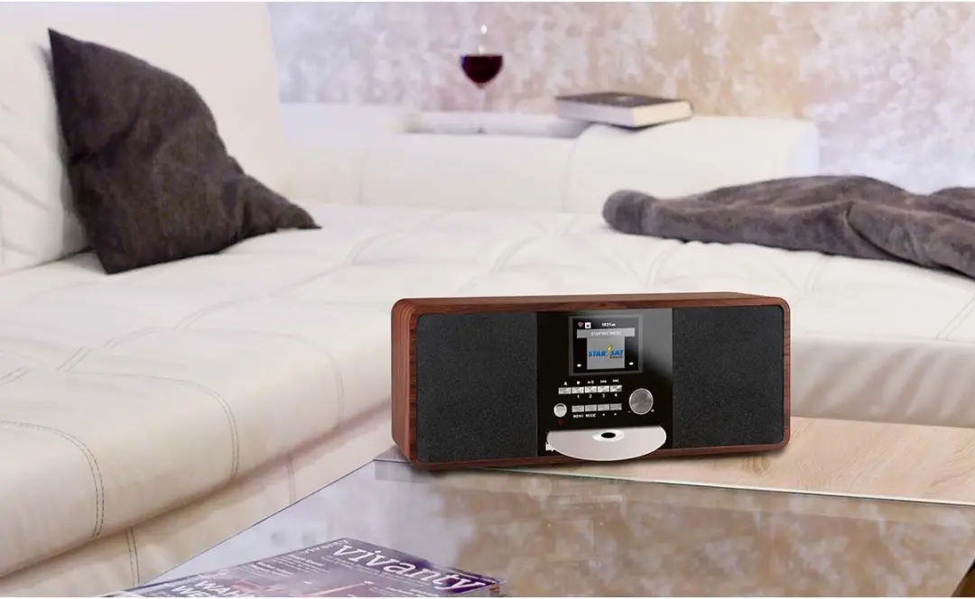 Imperial DABMAN i200 CD DAB+/FM/Internetradio - Hout