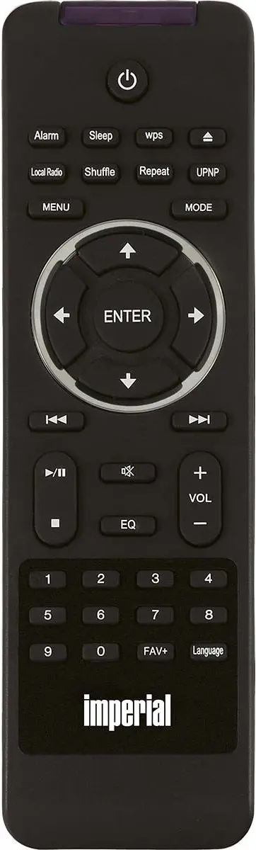 Imperial DABMAN i200 CD DAB+/FM/Internetradio - Hout