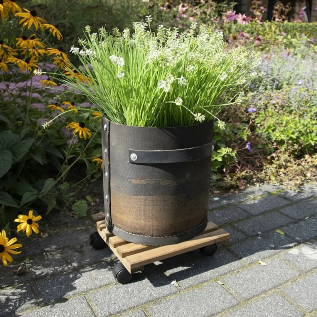 Esschert Design Plantenwagen - Bruin