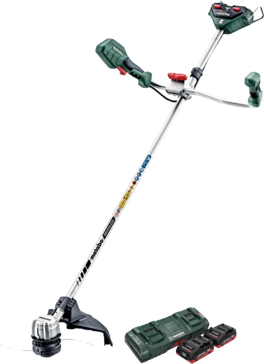 Metabo FSB 36-18 LTX BL 40 Accu-borstelfrees - 2x 4.0Ah accu's