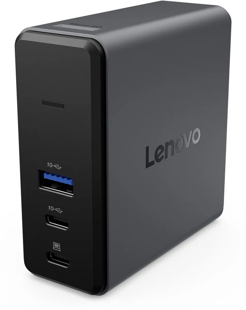 Lenovo G0AE0065EU Poortreplicator - USB 3.2 Gen 1 - Zwart/Grijs