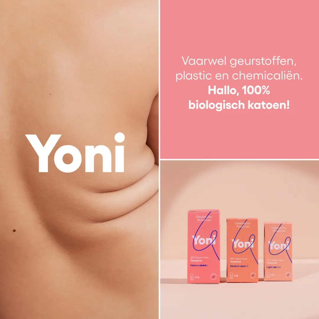 Yoni Toiletset - 552 Stuks - Biologisch Katoen