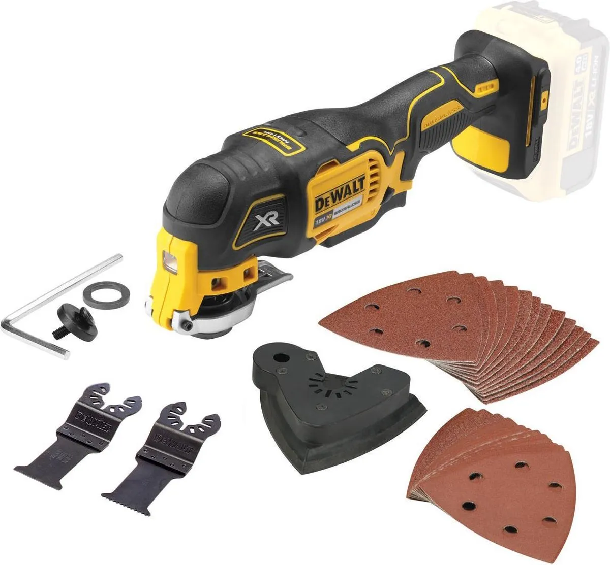 DeWalt DCS355N Oscillerende Multitool - Body zonder accu