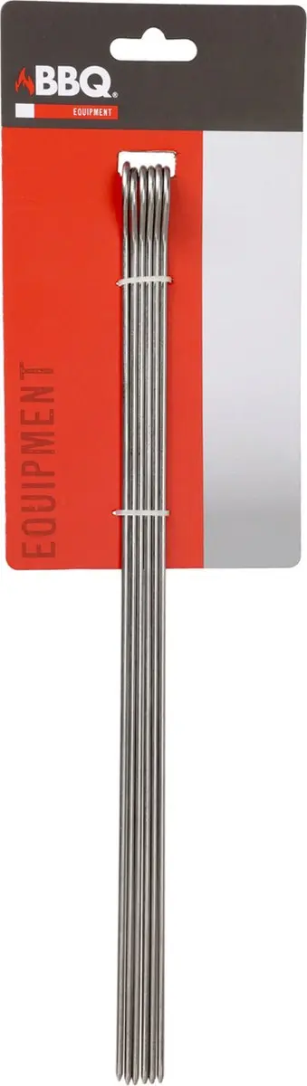 BBQ Spiezen RVS 36cm - 6 Stuks