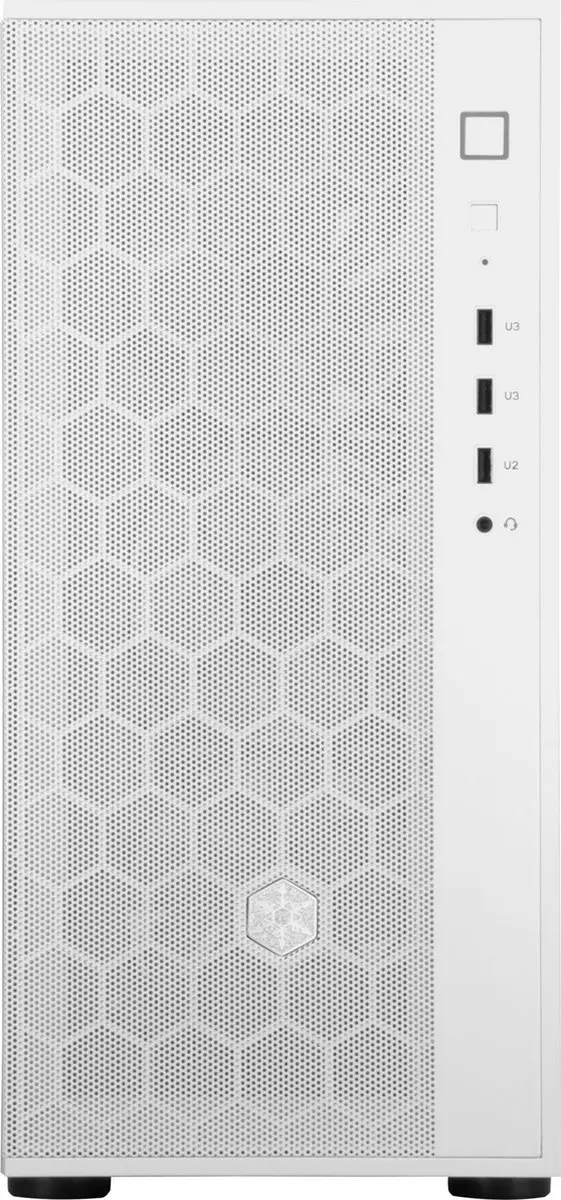 SilverStone FARA R1 V2 PC-behuizing - Wit