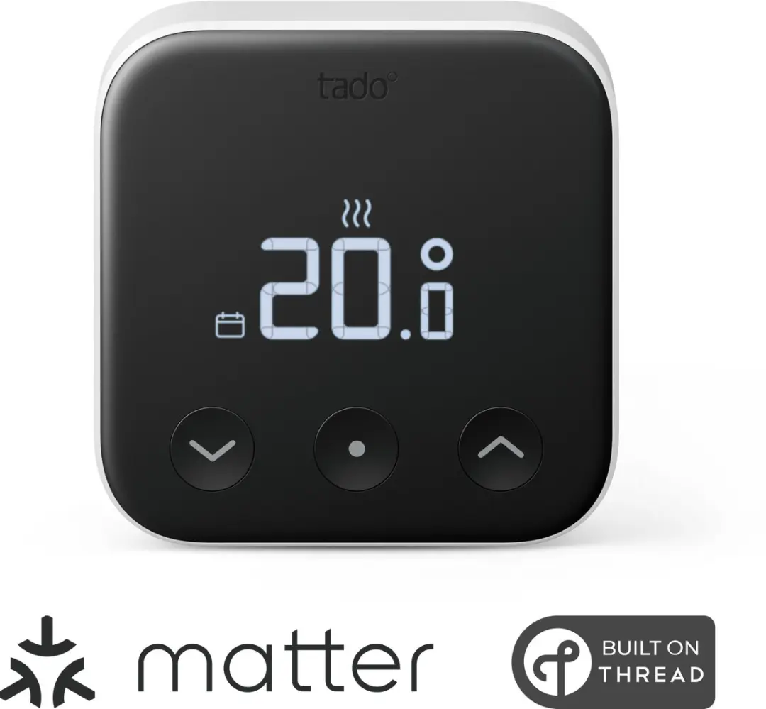 Tado Slimme Thermostaat X VX-ST02-TC-ML-00 - Bedrade variant - Zwart/Wit