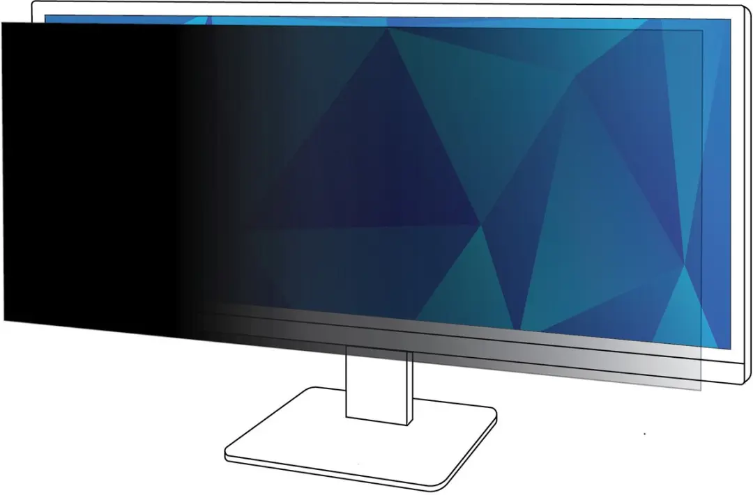 3M Privacyfilter PF380W2B - 38 inch 21:9 Zwart